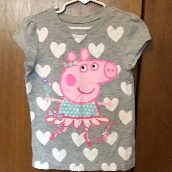 PEPPA PIG Other - PRE-OWNED GIRLS SIZE 6 PEPPA PIG SHIRT